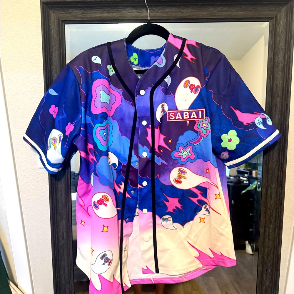 SABAI It’s Alright Baseball Jersey EDM Rave Festival Merch M